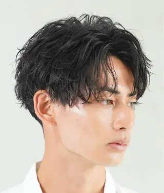 パーマ メンズ 仙台フェザーパーマ/ fifth/遠藤楓雅のヘアスタイル