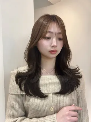 ロング H by shiomih所属・藤原 楓愛/shiomiHのヘアスタイル