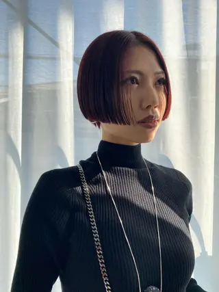 ショート les baladins du miroir所属・🍃YURI 🍃のヘアスタイル