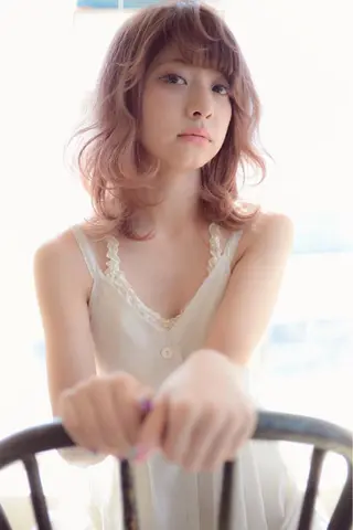 ミディアム カラー パーマ 💈LuTa💈_ 公式_NewOpenのヘアスタイル