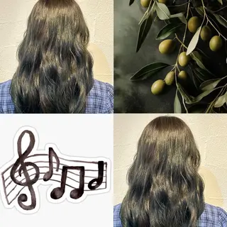 ロング カラー 半澤 亜実🪐/縮毛矯正のヘアスタイル