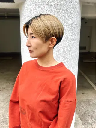 ショート カラー 似合わせhair 〻 mikiのヘアスタイル