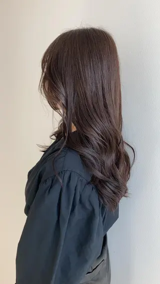 セミロング カラー nono/パーマ /顔まわりカット🐈のヘアスタイル