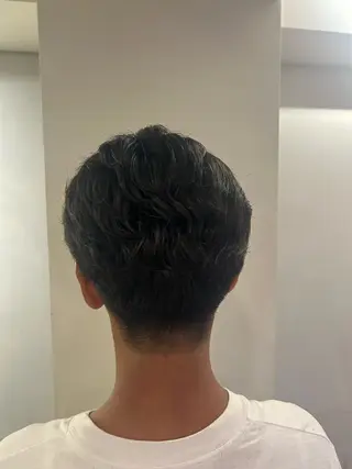 ショート パーマ メンズ ITbyALBUM藤沢店所属・IT by ALBUM立川のヘアスタイル