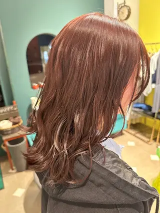 ミディアム カラー echelle平塚店 【エシェル】所属・echelle🦋 【似合わせ】さくらのヘアスタイル