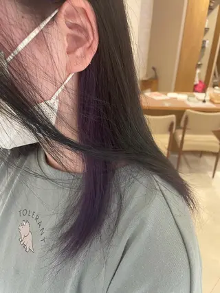 カラー Chere rosso所属・✨頭身浴無料 -chere-金剛店のヘアスタイル