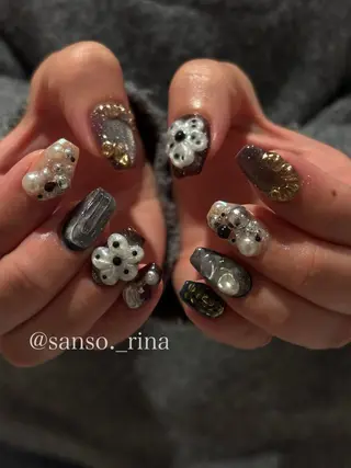 ネイル nuu  栄所属・早川 里奈のネイルデザイン