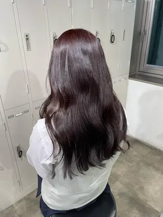 ロング カラー 表参道♡暗髪♡ 艶カラー♡アユミのヘアスタイル