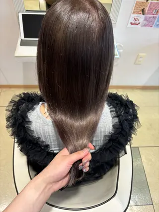 ロング カラー 透明感カラー/ くびれヘア/ユウユのヘアスタイル