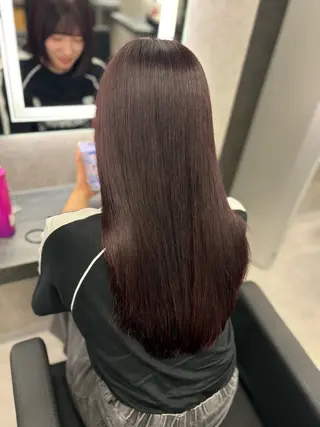 ロング カラー ダメージレスカラー 🩵HIYO🩵のヘアスタイル