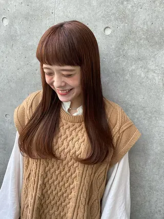 ロング ❣️髪質改善特化❣️ カモアオイのヘアスタイル