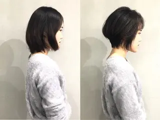 ショート ボブ/ショート/ 白髪染め/メンズ葛西のヘアスタイル