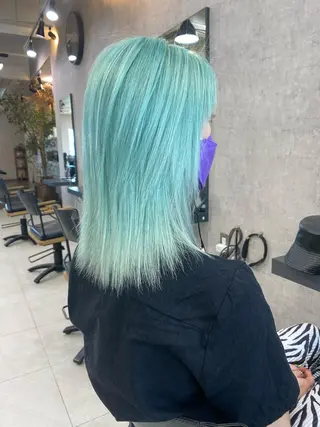 セミロング 髙橋 玲渚のヘアスタイル