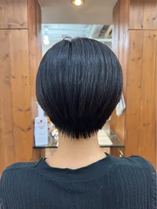 ショート equri×SHISEIDO所属・下田 希/レディースカットのヘアスタイル