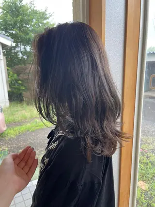 セミロング カラー 髪質改善のプロ✨りな さんのヘアスタイル