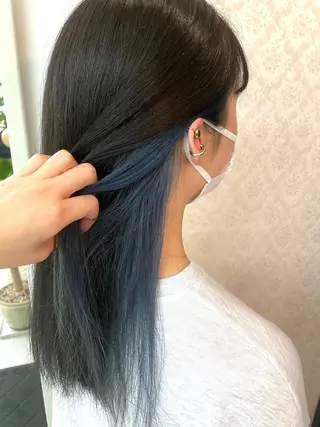 ロング カラー ヒヨシ ルナのヘアスタイル