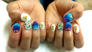 ネイル 河野ちえ (雑誌掲載サロン)のネイルデザイン