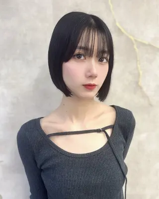 ショート カラー 韓国ヘア/美髪矯正/ Haruna🦋のヘアスタイル