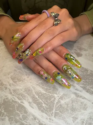 ネイル YOUTH nails waxing所属・YOUTH natsumiのネイルデザイン