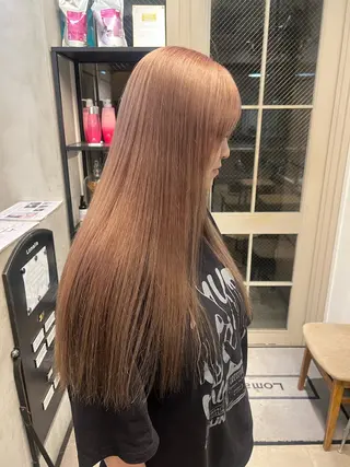 ロング カラー Lomalia もえかのヘアスタイル