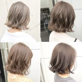 ミディアム パーマ GR 髪質改善トリートメント×ヘッドスパ【ジーアール】所属・🌺中村🌺毎日楽し くなる髪をご提案✨のヘアスタイル