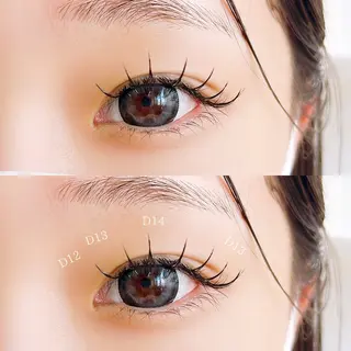 マツエク・マツパ MIGNON 冨田　当日予約のみのマツエク・マツパデザイン