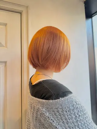 ショート カラー 🫧サカモトレナ🫧 新宿三丁目のヘアスタイル