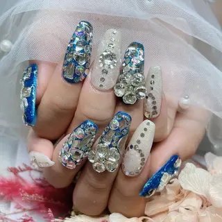 ネイル 長さだし専門店 M2　rikaのネイルデザイン