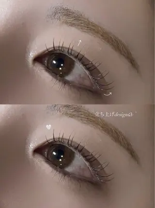 マツエク・マツパ 藤森 菜那のマツエク・マツパデザイン