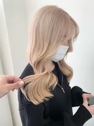 ロング カラー 韓国ヘア/レイヤー /大嶽佑馬のヘアスタイル
