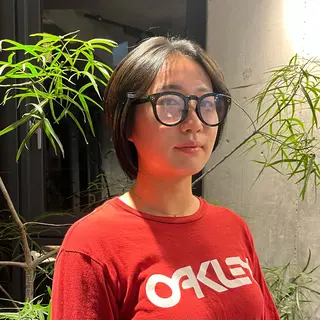 ショート カラー レイヤー/ボブカット kanohaのヘアスタイル