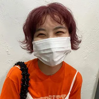 ショート パーマ hair  space Atoz所属・東 寛道のヘアスタイル