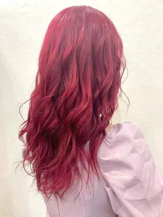 ロング 石原 姫菜のヘアスタイル