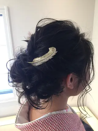 ミディアム カラー ヘアアレンジ ✨ハイクオリティ✨ 山本香也のヘアスタイル