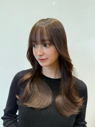 ロング カラー 必ず似合わせます/ レイヤー/石戸谷海斗のヘアスタイル