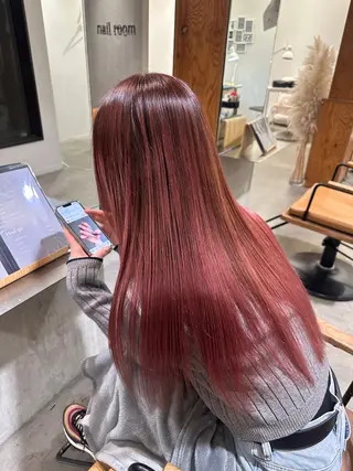 ロング カラー 岐阜の美容師 HONOKAのヘアスタイル