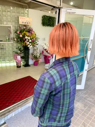 ショート カラー Tina所属・「Tina」一木 智之のヘアスタイル