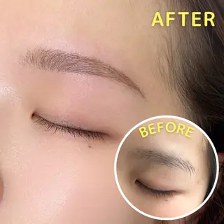 アイブロウ HAIR&MAKE POSH 日暮里のネイルデザイン