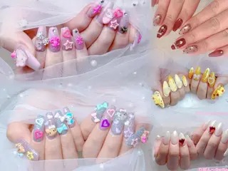 ミディアム りぼん Re:Bonrのネイルデザイン