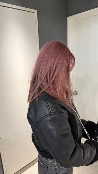 ミディアム reira/堀江/ /成人式カラーのヘアスタイル