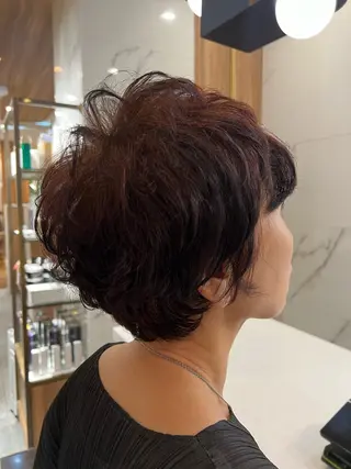 ショート 村中 逸紀のヘアスタイル