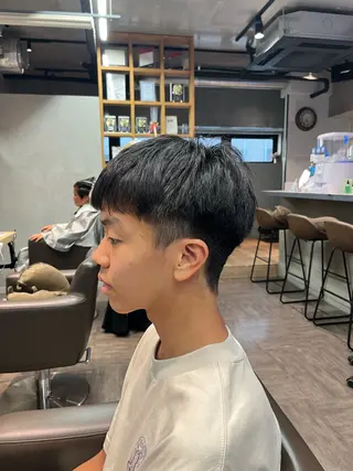 メンズ メンズカット パーマ飯野友喜のヘアスタイル