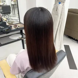 ミディアム カラー パーマ ヘアアレンジ メンズ mona/ ストレートスタイル✨のヘアスタイル