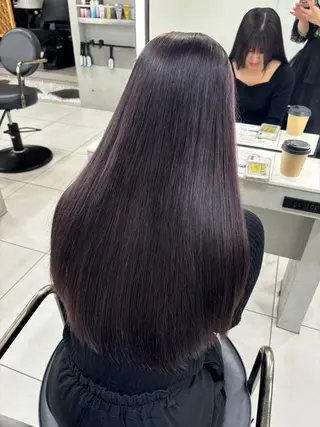 ロング カラー ブリーチ/ツヤカラー /SARA 金山のヘアスタイル