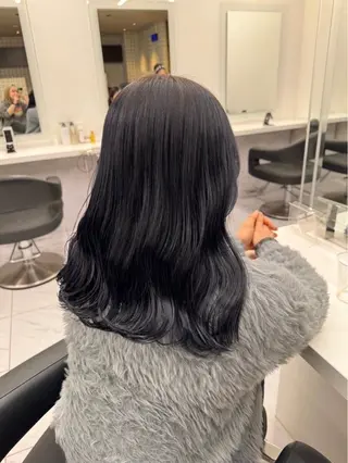 ロング カラー モテ艶🤍透明感 レイヤー🤍教真のヘアスタイル