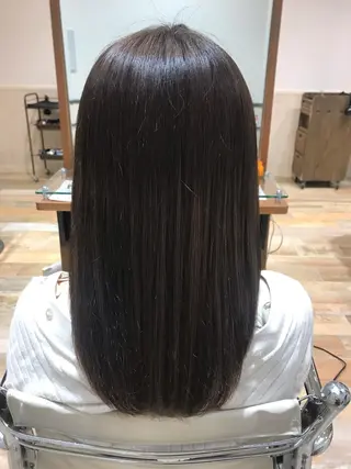 セミロング 松島 涼花のヘアスタイル