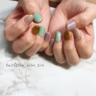ネイル Hair salon Irie所属・與儀 知佳のネイルデザイン