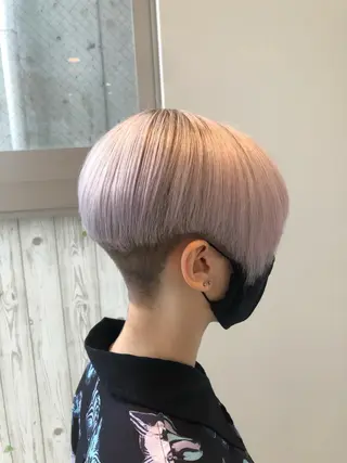 カラー 東梅田エリアカラー ヘアセットNo. 1のヘアスタイル