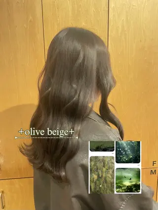 ロング カラー ⋆*ブリーチカラ ー/愛佳.⋆𝜗𝜚のヘアスタイル