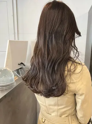 ロング カラー 樫原裕二/レイヤー カット/透明感カラーのヘアスタイル